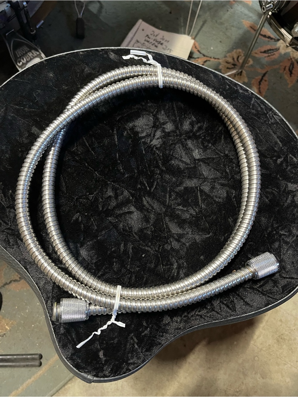 Flexible Metal Shower Hose - Silver